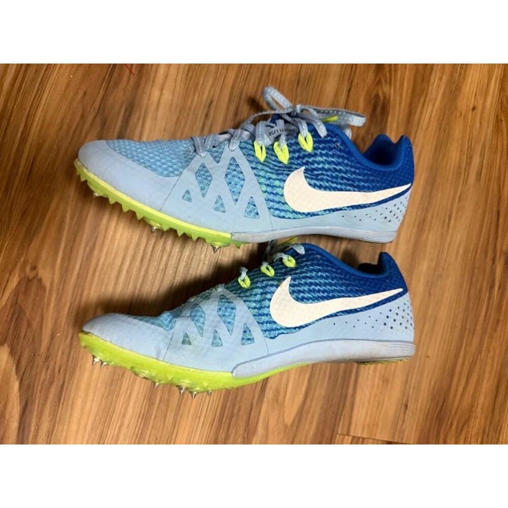 Nike Zoom Rival M 8 Track Spikes Hyper Cobalt Blue Neon Women’s 9
